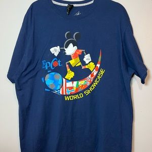 EPCOT World Showcase Mickey Soccer Shirt / XXL / Park Exclusive item